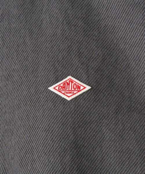 DANTON(ダントン)の「Women's Polyester Twill Shirt Jacket(シャツ/ブラウス・レディース・グレイッシュベージュ/マスタード/チャコール/ブラウン・38/36/34)」の11枚目の写真