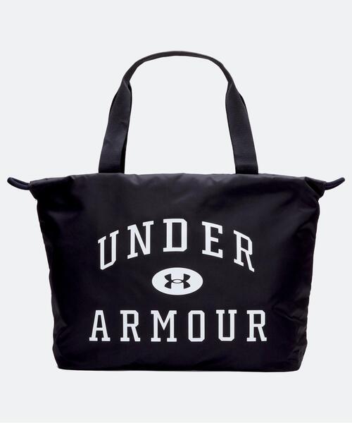 UNDER ARMOUR(アンダーアーマー)の「UAフェイバリット トートバッグ(トレーニング/レディース)(ショルダーバッグ・レディース・ブラック・ONESIZE)」の1枚目の写真