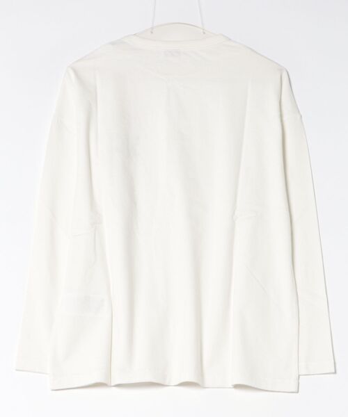 KENZO（ケンゾー）の「GOTS KENZO DOUBLE K LOOSE LS T-SHIRT（Tシャツ/カットソー・レディース・ホワイト系その他・X-SMALL/MEDIUM/SMALL）」の2枚目の写真