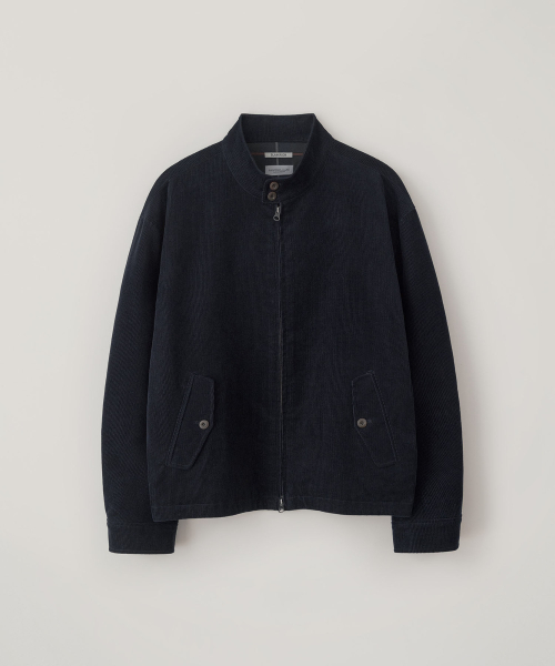 BLANKROOM(ブランクルーム)の「ヘリンボーンジャケット_OPERA NAVY(ブルゾン・メンズ・その他・1/2/3)」の1枚目の写真