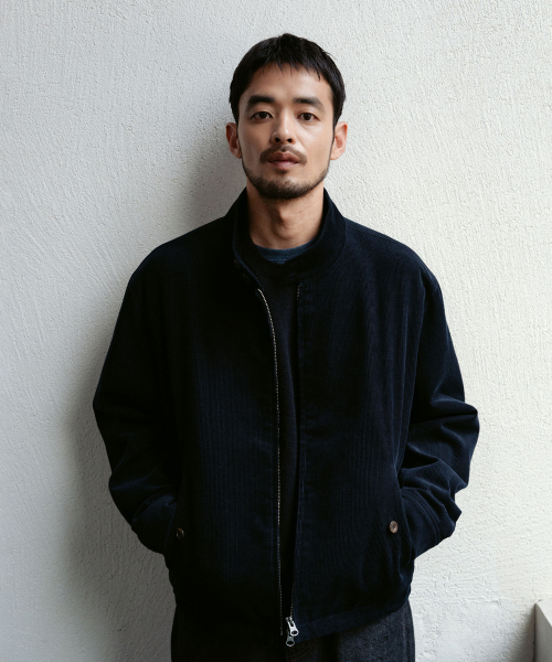 BLANKROOM(ブランクルーム)の「ヘリンボーンジャケット_OPERA NAVY(ブルゾン・メンズ・その他・1/2/3)」の4枚目の写真