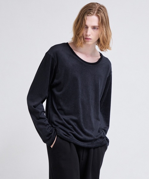 Parts Lab.(�p�[�c���{)�́yParts Lab.�zLab. Gear Relax Long-sleeve T-shirt / ���{�M�A�����b�N�X����T�V���c�i���M�ۉ��@�\�j�w���{�M�A�V���[�Y�x(T�V���c/�J�b�g�\�[)