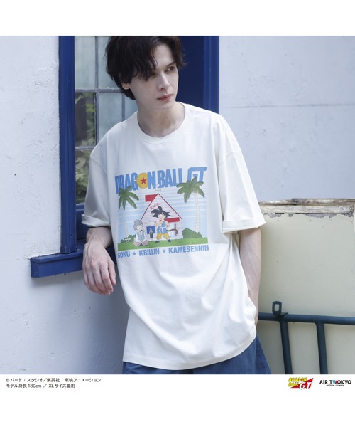 AIR TWOKYO(エアトゥーキョー)の「TVアニメ『DRAGON BALL GT』シーンイラストTシャツ 6(カメハウス)(Tシャツ/カットソー・メンズ・ブルー系その他/ホワイト系その他・XX-LARGE/X-LARGE/LARGE/MEDIUM/SMALL)」の3枚目の写真