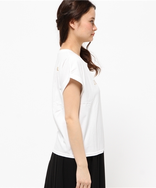 SoLA(Sister Of Los Angels)(ソラ(シスターオブロサンゼルス))の「STATE TEE SUNSHINE/ステイト箔プリントTシャツ(Tシャツ/カットソー・レディース・その他1/その他2/その他3・FREE)」の5枚目の写真