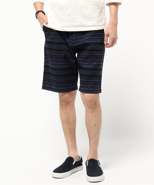 RAGEBLUE（レイジブルー）の「ネイティブ柄ショーツ/722919（その他パンツ・メンズ・ネイビー/オリーブ/グレー系その他・LARGE/MEDIUM）」の16枚目の写真