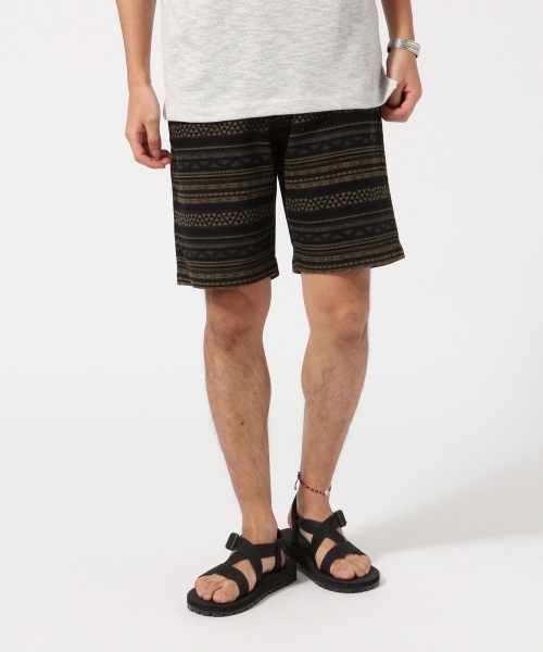 RAGEBLUE（レイジブルー）の「ネイティブ柄ショーツ/722919（その他パンツ・メンズ・ネイビー/オリーブ/グレー系その他・LARGE/MEDIUM）」の5枚目の写真