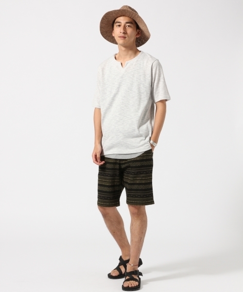 RAGEBLUE（レイジブルー）の「ネイティブ柄ショーツ/722919（その他パンツ・メンズ・ネイビー/オリーブ/グレー系その他・LARGE/MEDIUM）」の7枚目の写真