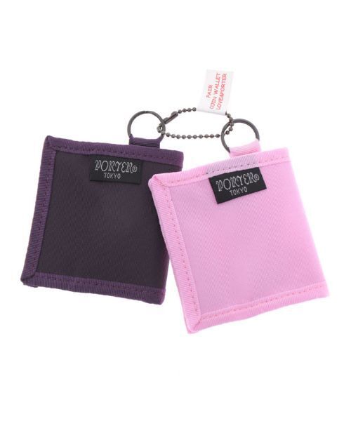 PORTER（ポーター）の「ラブアンドポーター コインケース（コインケース・メンズ・ネイビー/パープル/グレー/ブラック/ライトブルー/カーキ/ベージュ・ONE SIZE/FREE）」の7枚目の写真