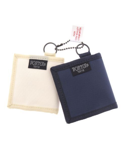 PORTER（ポーター）の「ラブアンドポーター コインケース（コインケース・メンズ・ネイビー/パープル/グレー/ブラック/ライトブルー/カーキ/ベージュ・ONE SIZE/FREE）」の6枚目の写真