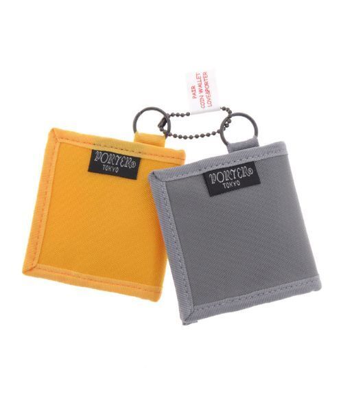 PORTER（ポーター）の「ラブアンドポーター コインケース（コインケース・メンズ・ネイビー/パープル/グレー/ブラック/ライトブルー/カーキ/ベージュ・ONE SIZE/FREE）」の3枚目の写真