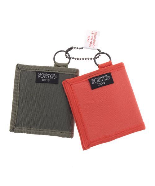 PORTER（ポーター）の「ラブアンドポーター コインケース（コインケース・メンズ・ネイビー/パープル/グレー/ブラック/ライトブルー/カーキ/ベージュ・ONE SIZE/FREE）」の4枚目の写真