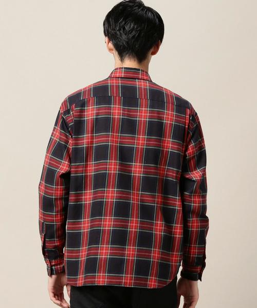 BEAUTY&YOUTH UNITED ARROWS(ビューティーアンドユースユナイテッドアローズ)の「BY 60/2 スチュアート フォルム シャツ◆(シャツ/ブラウス・メンズ・ブラック/レッド・X-LARGE/SMALL/X-SMALL/MEDIUM/LARGE)」の11枚目の写真