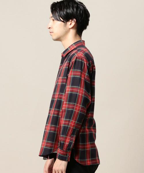 BEAUTY&YOUTH UNITED ARROWS(ビューティーアンドユースユナイテッドアローズ)の「BY 60/2 スチュアート フォルム シャツ◆(シャツ/ブラウス・メンズ・ブラック/レッド・X-LARGE/SMALL/X-SMALL/MEDIUM/LARGE)」の5枚目の写真