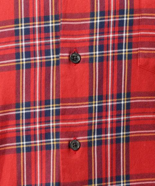 BEAUTY&YOUTH UNITED ARROWS(ビューティーアンドユースユナイテッドアローズ)の「BY 60/2 スチュアート フォルム シャツ◆(シャツ/ブラウス・メンズ・ブラック/レッド・X-LARGE/SMALL/X-SMALL/MEDIUM/LARGE)」の4枚目の写真