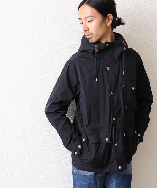 coen（コーエン）の「メモリーマウンテンパーカー（マウンテンパーカー・メンズ・ネイビー/ベージュ・LARGE/X-LARGE/SMALL/MEDIUM）」の2枚目の写真