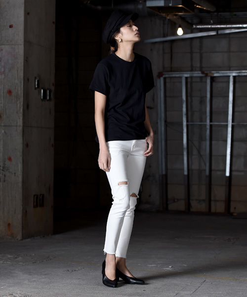amorous insense(アモラスインセンス)の「ホワイトクラッシュパンツ(その他パンツ・レディース・ホワイト・MEDIUM/LARGE)」の3枚目の写真