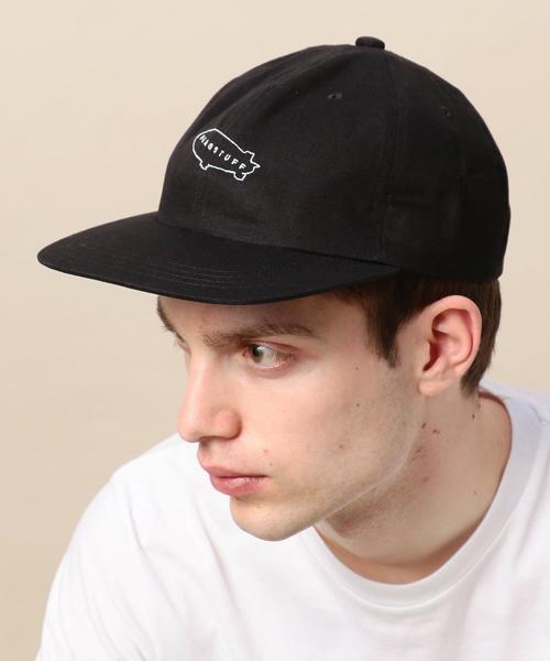 FLAGSTUFF(フラグスタフ)の「【別注】<FLAGSTUFF> AIRSHIP LOGO CAP/キャップ ◆(キャップ・メンズ・ブラック/イエロー・FREE)」の6枚目の写真