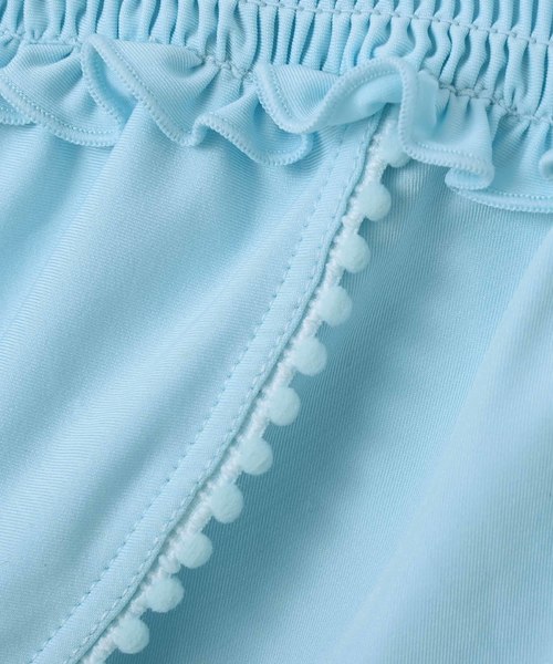 SUNBABIES（サンベイビーズ）の「ポンポンショートパンツ（水着・レディース・ミント/ラベンダー/ブルー系その他/ブラック・L/S/M）」の5枚目の写真