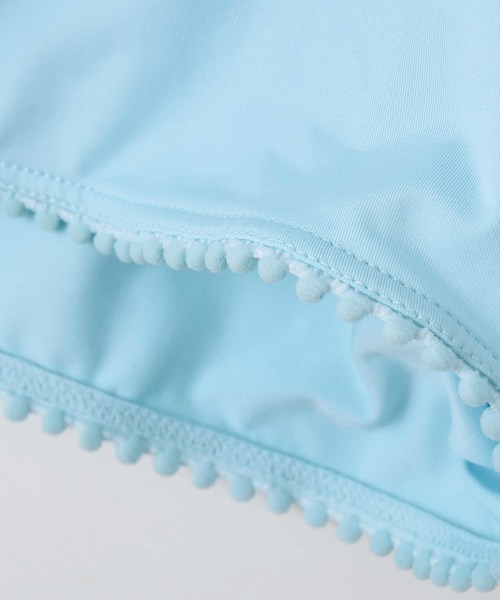 SUNBABIES（サンベイビーズ）の「ポンポンショートパンツ（水着・レディース・ミント/ラベンダー/ブルー系その他/ブラック・L/S/M）」の6枚目の写真