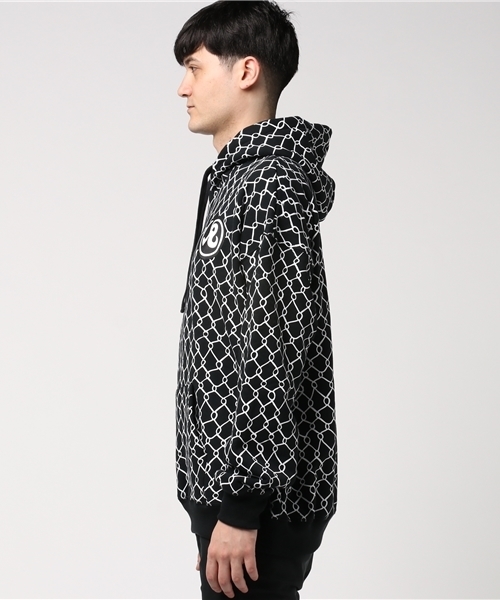 RICHARDSON（リチャードソン）の「Richardson CHAIN HOODIE（パーカー・メンズ・ホワイト/ブラック/ベージュ・L/S/M/X-SMALL/X-LARGE）」の7枚目の写真