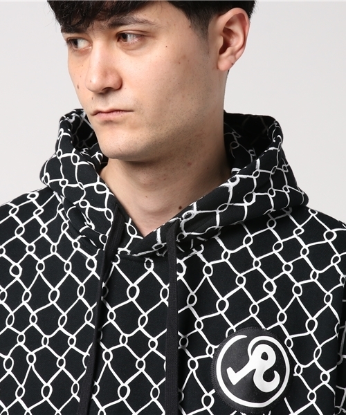 RICHARDSON（リチャードソン）の「Richardson CHAIN HOODIE（パーカー・メンズ・ホワイト/ブラック/ベージュ・L/S/M/X-SMALL/X-LARGE）」の9枚目の写真