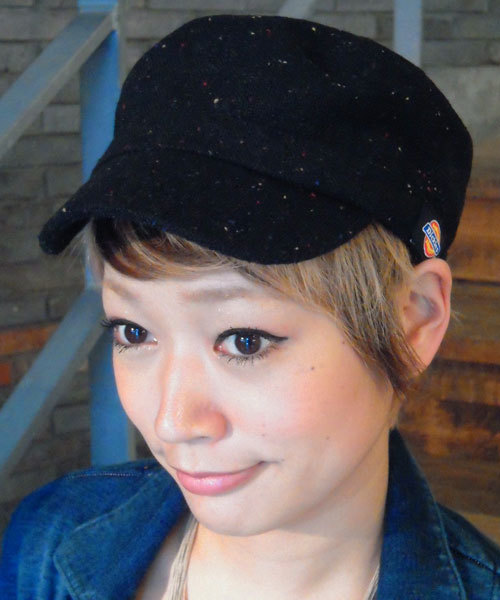 CIAOPANIC（チャオパニック）の「【Dickies】×Ciaopanic　ﾜｰｸCAP（キャップ・レディース・グレー/ブラック×グレー/チャコールグレー/ネイビー/ブラウン/ブラック・FREE）」の2枚目の写真
