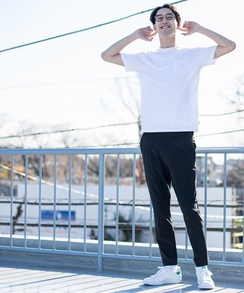 coen（コーエン）の「USAコットンクルーネックポケットTシャツ2018SS(ライトピンク、ライトブルー⇒WEB限定カラー)（Tシャツ/カットソー・メンズ・ライトピンク/ホワイト/ブラック/ライトグレー/オリーブ/ネイビー/ライトブルー/パープル/オレンジ系その他・MEDIUM/X-LARGE/LARGE/SMALL）」の17枚目の写真