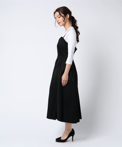 laboratory work（ラボラトリーワーク）の「ビスチェカクテルドレス（ワンピース・レディース・ブラック・MEDIUM）」の2枚目の写真