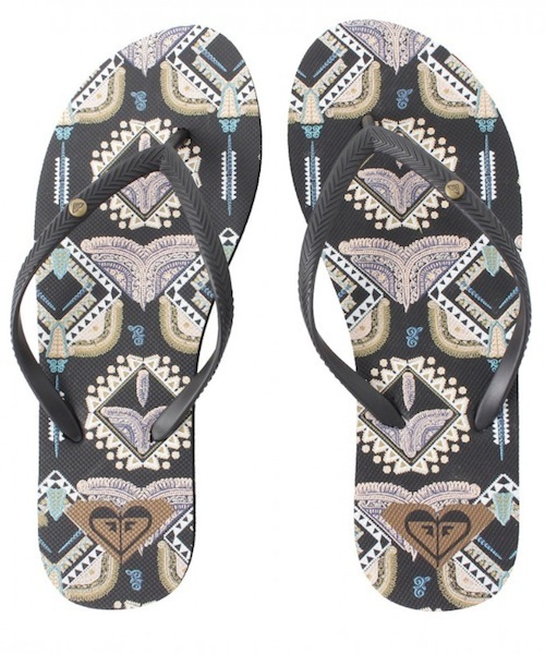 ROXY（ロキシー）の「BERMUDA II/ロキシー ビーチサンダル ビーサン（サンダル・レディース・ブラック/イエロー/ミント/ブラウン/ネイビー/バーガンディー/ブルー系その他/ブラック系その他/ピンク/その他/その他1/ブラック系2・25cm/24cm/23cm）」の7枚目の写真