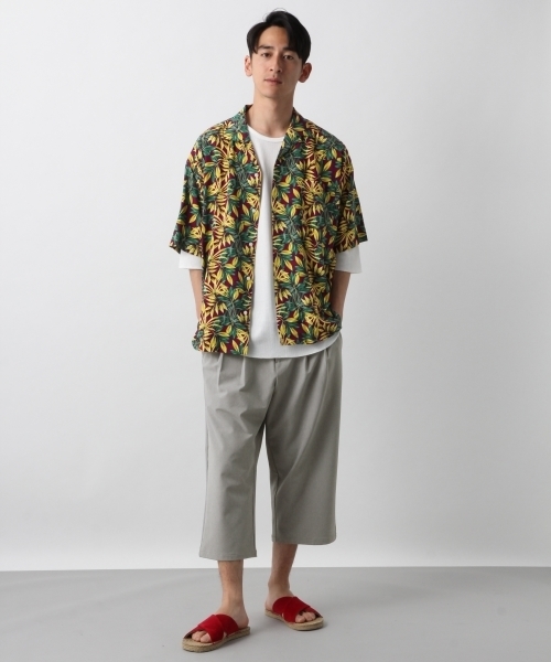 RAGEBLUE（レイジブルー）の「ワッフルロングクルー5分袖/790347（Tシャツ/カットソー・メンズ・グレー/ブラック/その他/ホワイト・MEDIUM/SMALL/LARGE）」の21枚目の写真