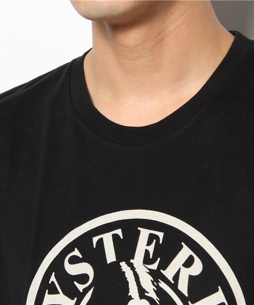 HYSTERIC GLAMOUR（ヒステリックグラマー）の「CLUB STICKER pt T-SH（Tシャツ/カットソー・メンズ・ホワイト/ピンク/ブラック・SMALL/MEDIUM/LARGE）」の6枚目の写真