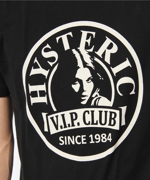 HYSTERIC GLAMOUR（ヒステリックグラマー）の「CLUB STICKER pt T-SH（Tシャツ/カットソー・メンズ・ホワイト/ピンク/ブラック・SMALL/MEDIUM/LARGE）」の8枚目の写真