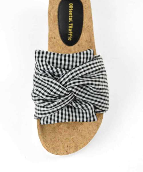 ORiental TRaffic（オリエンタルトラフィック）の「春夏★厚底リボンサンダル★8223（サンダル・レディース・レッド/ブラック/ホワイト・LL/L/S/M）」の14枚目の写真