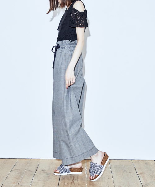 ORiental TRaffic（オリエンタルトラフィック）の「春夏★厚底リボンサンダル★8223（サンダル・レディース・レッド/ブラック/ホワイト・LL/L/S/M）」の5枚目の写真