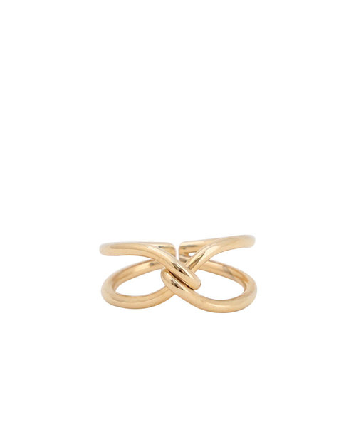 colleca la（コレカラ）の「ノットリング（リング・レディース・シルバー/ゴールド・ﾌﾘ-）」の9枚目の写真