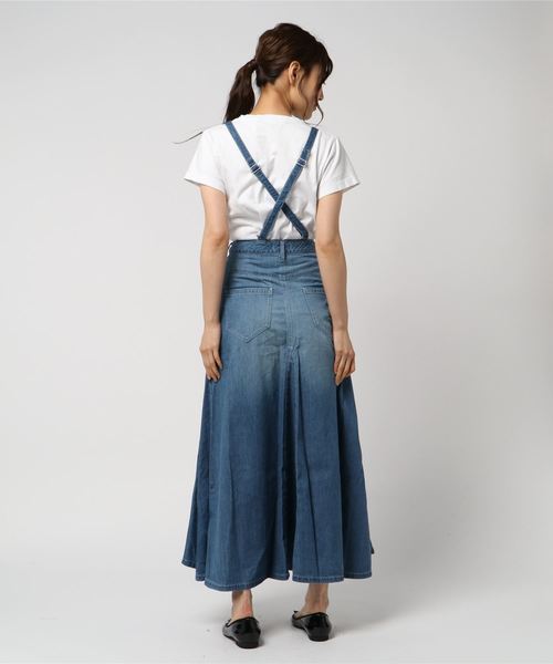 【woadblue】サロペットスカート (BLUE/S) woadblue】サロペットスカート (BLUE/S) - メルカリ