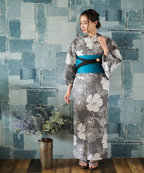 shopnikoniko（ショップニコニコ）の「雑誌掲載　セブンティーン掲載　一人でも着れる浴衣3点セット浴衣作り帯下駄（浴衣・レディース・その他/その他2/その他3/その他4/その他1/H/D/E/F/A/C/G/B・フリー）」の11枚目の写真