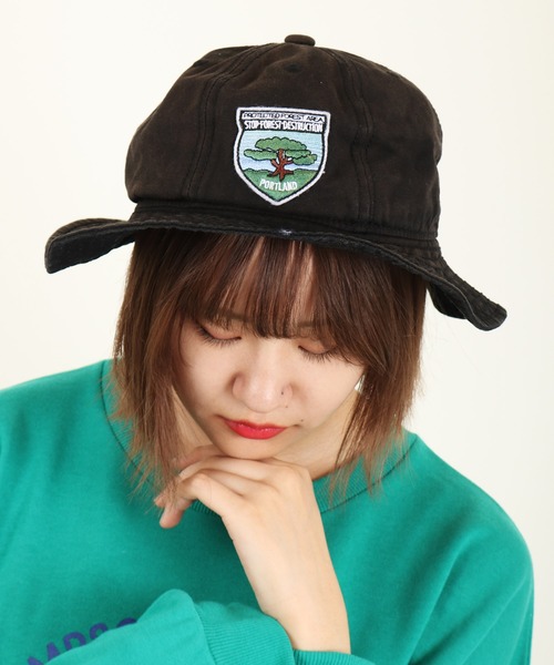 FUNALIVE（ファンアライブ）の「WAPPEN CANVAS METRO キャンバスワッペンメトロハット（ハット・メンズ・ベージュ/ブラック/ネイビー/オリーブドラブ・FREE）」の20枚目の写真