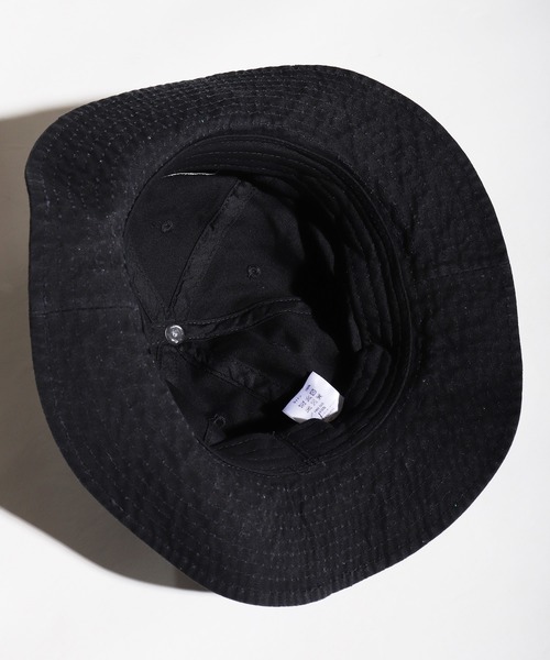 FUNALIVE（ファンアライブ）の「WAPPEN CANVAS METRO キャンバスワッペンメトロハット（ハット・メンズ・ベージュ/ブラック/ネイビー/オリーブドラブ・FREE）」の5枚目の写真