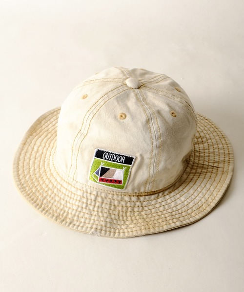 FUNALIVE（ファンアライブ）の「WAPPEN CANVAS METRO キャンバスワッペンメトロハット（ハット・メンズ・ベージュ/ブラック/ネイビー/オリーブドラブ・FREE）」の16枚目の写真