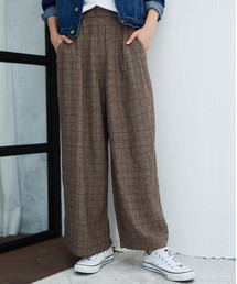 AMERICAN HOLIC | ・ハイウエストタックワイドパンツ○(その他パンツ)