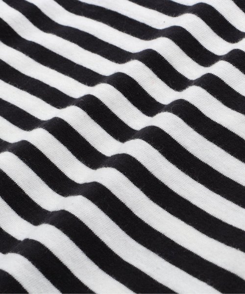 BREEZE(ブリーズ)の「ネット限定 切替ボーダーTシャツ(Tシャツ/カットソー・キッズ・ブラック/ネイビー/イエロー・80/90/95/100/110/120/130/140)」の14枚目の写真