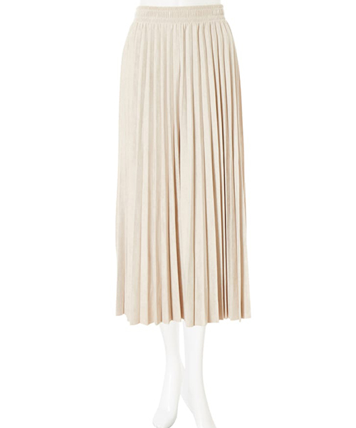 fifth（フィフス）の「プリーツスエードロングスカート（スカート・レディース・グレー/グリーン/ブラウン/ブラック/アイボリー・MEDIUM）」の12枚目の写真