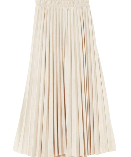 fifth（フィフス）の「プリーツスエードロングスカート（スカート・レディース・グレー/グリーン/ブラウン/ブラック/アイボリー・MEDIUM）」の13枚目の写真