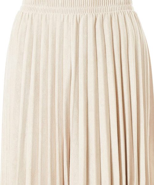 fifth（フィフス）の「プリーツスエードロングスカート（スカート・レディース・グレー/グリーン/ブラウン/ブラック/アイボリー・MEDIUM）」の16枚目の写真