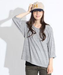 BEAMS BOY | BEAMS BOY / ドロップショルダー Uネック7分袖(Tシャツ/カットソー)