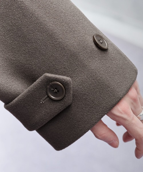 ASTRONOMY（アストロノミー）の「ビッグシルエットウールタッチ比翼