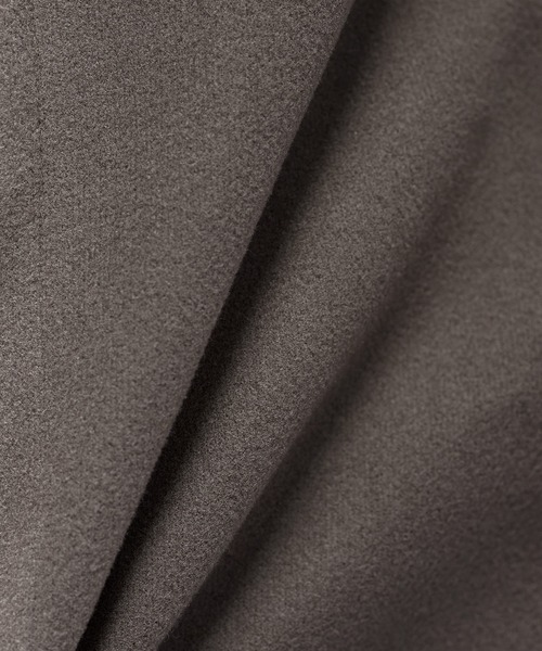 ASTRONOMY(アストロノミー)の「ビッグシルエットウールタッチ比翼ステンカラーコート(ステンカラーコート・メンズ・グレー/カーキ/キャメル/チャコール/ブラック/ブルー系その他/ワイン/ブラウン/ネイビー/ベージュ系その他/モカ/グレー系その他/アイボリー/ベージュ系/ブラック系/ダークブラウン・LL/S/M/L)」の17枚目の写真