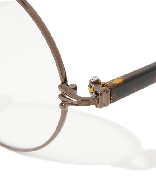 WEGO(ウィゴー)の「WEGO/ラウンドタイプ(メガネ・メンズ・ブラック系その他/ブラウン系その他・FREE)」の6枚目の写真