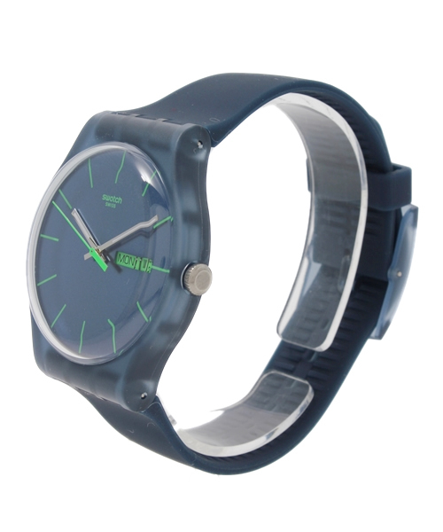 BEAUTY&YOUTH UNITED ARROWS（ビューティーアンドユースユナイテッドアローズ）の「＜SWATCH＞ BLUE REBEL¨§（アナログ腕時計・メンズ・ネイビー・フリー）」の3枚目の写真